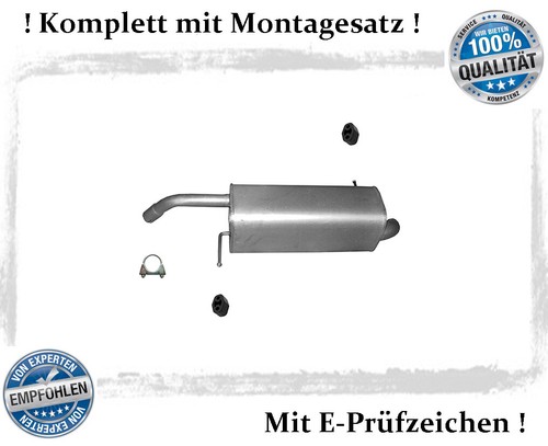 Endschalldämpfer ford fiesta - ford,